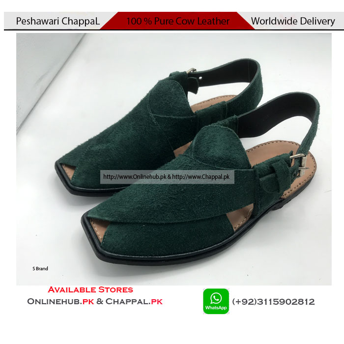 Peshawari Chappal / Sandal – Gents – Genuine Leather – Camel Brown – Rubber  insole – Thick Tyre sole – Art 917 – Famous Nagra